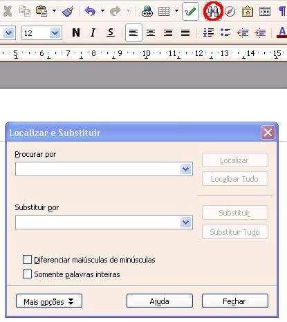 4. ABRIR UM DOCUMENTO Para abrir um documento dê um clique no botão ( ) e selecione o arquivo, e depois pressione 'Abrir'.