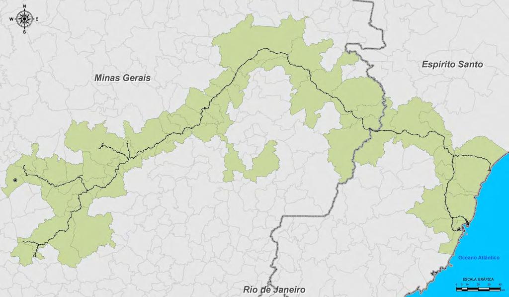 Estrada de Ferro Vitória a Minas Gov.Valadares Galiléia B.Horizonte S.Luzia Sabará Belo Oriente Santana do Paraíso Ipatinga Cel. Fabriciano Periquito Naque Iapu Tumiritinga Alpercata Fr.