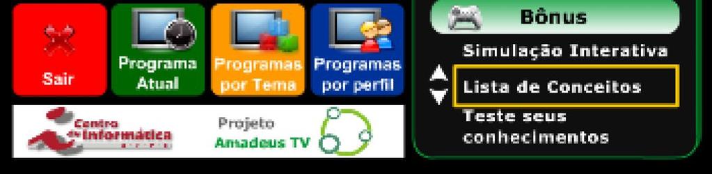 formalizar o estilo de interação. (a) (b) Figura 5.12. (a) Protótipo em papel e (b) Protótipo de alta fidelidade: tela inicial do portal Amadeus-TV.