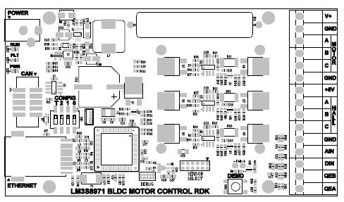 PLACA DE CIRCUITO IMPRESSO O diagrama da placa de circuito impresso mostra os componentes e pistas do circuito. Utilizam-se codigos de cores e texto.