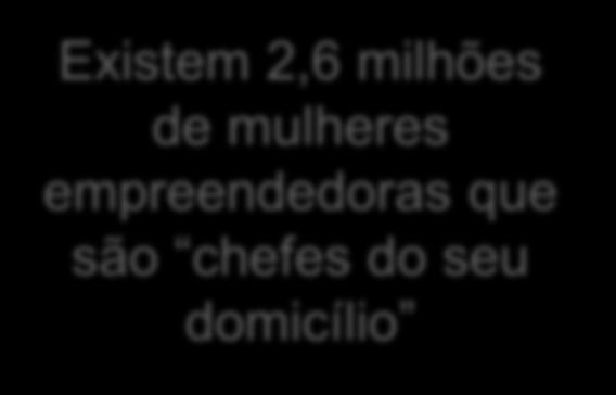 mulheres empreendedoras que são chefes do seu domicílio De