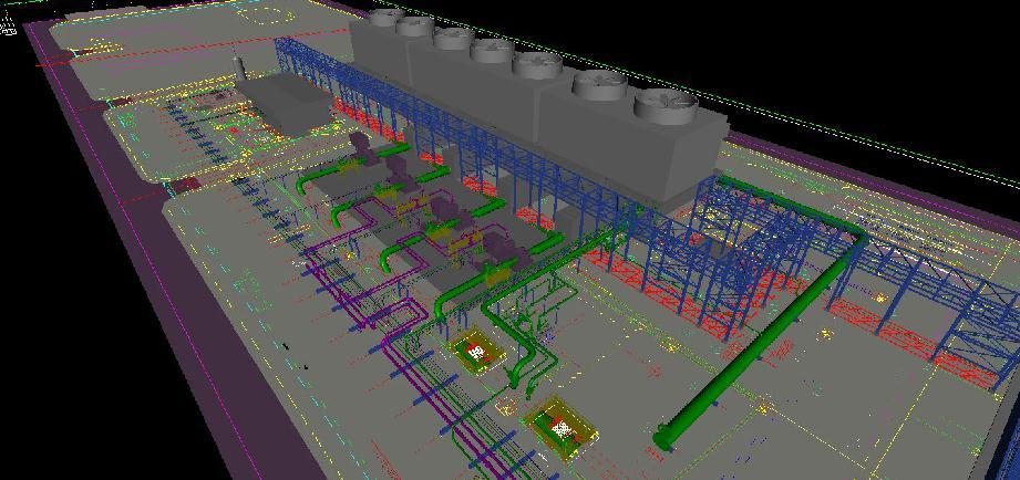 ÓLEO & GÁS (ONSHORE) PROJETOS EM ANDAMENTO Torres de Resfriamento COMPERJ / Petrobras Fornecimento de serviços de engenharia para desenvolvimento das seguintes ações: Gerenciamento do projeto