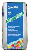 139102** Baldes 2 kg 150x2 5,100 10,200 EN 1504-7 Mapefer 1K Argamassa cimentícia anticorrosiva monocomponente para a proteção dos ferros de armaduras.