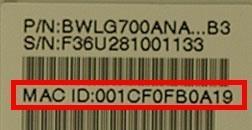 Em Connected Wireless Client List deve mostrar o MAC Address e o tempo