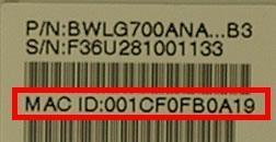 Wireless Client List deve mostrar o MAC Address e o tempo que o DWL-G700AP esta