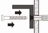 (1) Fixador Fixador Distâncias (3) Fixador Borda Utilize parafuso