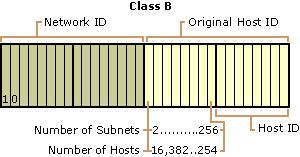 Endereçamento IP www.ricardojcsouza.com.br Por exemplo, a figura ilustra a subdivisão utilizando até os 8 primeiros bits de host de uma identificação de rede classe B.