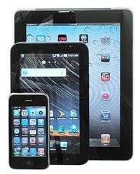 Tablets x Celulares Sistemas operacionais: Android Samsung, Sony, Motorola ios - ipads e iphones da