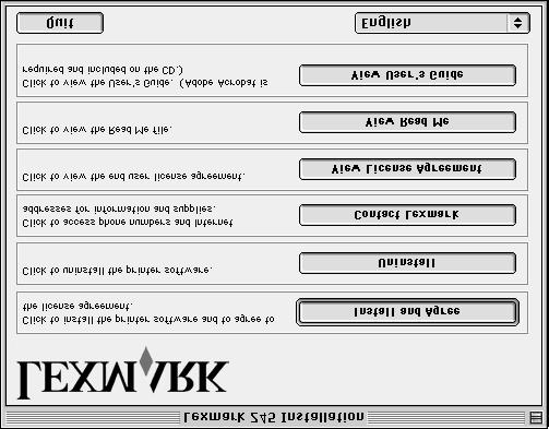 Mac OS 8.6 a 9.2 1 Encerre todos os aplicativos que não estão sendo utilizados. 2 Insira o CD do software de impressão.