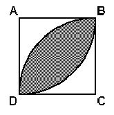 b) c) d) 34) Os quadrados ABCD e APQR, representados na figura abaixo, são tais que seus lados medem 6 e o ângulo PAD mede 30.