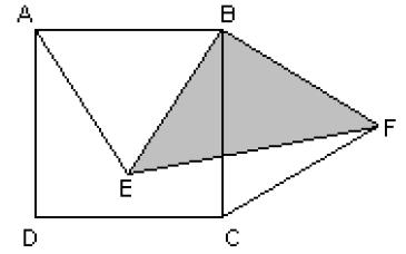 39) Na figura abaixo, as circunferências têm centro nos pontos A e B e cada uma delas é tangente a três lados do retângulo.