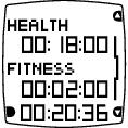 HEALTH/FITNESS (Saúde/Forma física) Tempo de treino passado no nível de intensidade benéfico para a