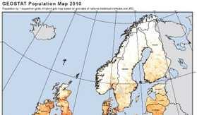 2. Componente Geográfica FNA GRID europeia GRID (Grid_ETRS89_LAEA_1K) oficial desenvolvida pelo EUROSTAT para o