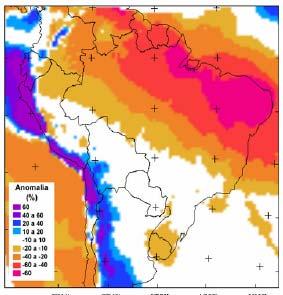 Rainfall anomalies