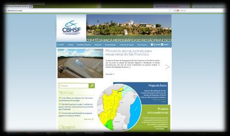 Para que todo o trabalho do CBHSF fosse divulgado, foi necessária a contratação prévia de uma empresa para elaboração do novo website do CBHSF.