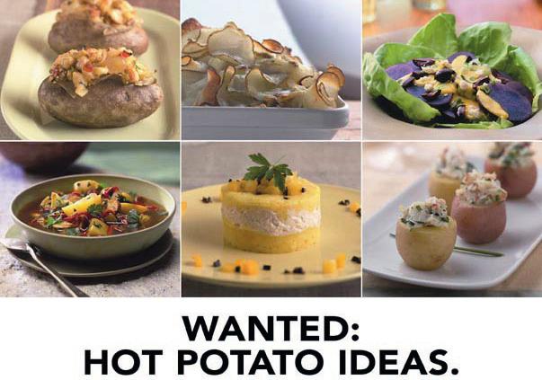 Toda a campanha foi baseada em um plano estratégico de marketing, chamado reinventando a batata (www.uspotatoes.