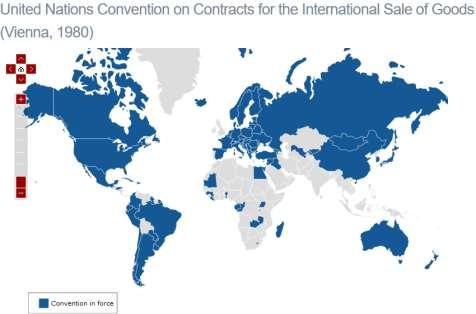 EXEMPLO Visa uniformizar a regras internacionais para as compra e vendas internacionais de mercadorias.