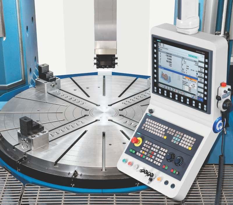 CNC Tecnologia, performance e confiabilidade Os tornos verticais CNC da Linha ROMI VT são equipados com CNC Siemens Sinumerik 840D sl, que oferecem ao usuário grandes facilidades de programação.