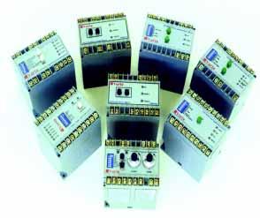 BOLETIM 235CP Field Application Relay VR9045D O VR9045D é um membro da família de relês de baixo custo e de funções dedicadas para aplicações em sistemas de controle e proteção de motores síncronos e