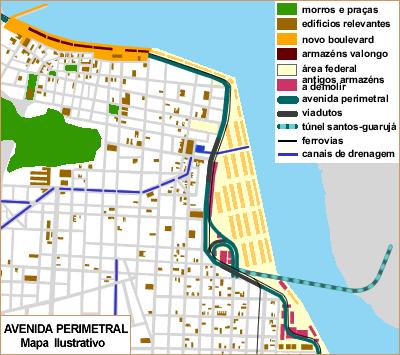 AVENIDA PERIMETRAL DA MARGEM DIREITA Contorno