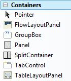 GroupBoxes e Panels Tanto GroupBoxes quanto Panels podem conter outros GroupBoxes e Panels no seu interior.