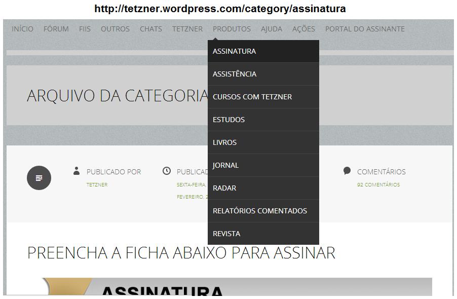 Nota As informações desta revista foram cuidadosamente transcritas, mas não me responsabilizo por nenhuma atitude tomada a partir delas.