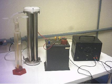 Anais do XVI ENCITA ITA20 de outubro de 2010 Figura 1. Aparato experimental usado para a produção de ozônio.