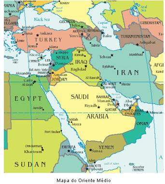 2.1 Pra lá do Atlântico Sabemos que, a região do Oriente Médio é uma das áreas mais conflituosas do mundo.