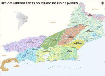 Caracterização Geral da Bacia A Bacia Hidrográfica do Médio Paraíba do Sul, situase na estado do Rio de Janeiro, ao