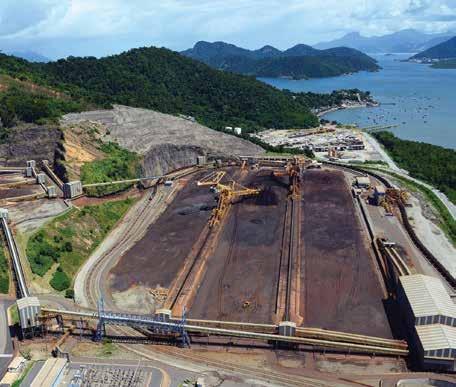 6 CRESCIMENTO ATRAVÉS DE PARCERIAS Nosso compromisso em tornar o Porto Sudeste no porto de minério de ferro mais avançado do Brasil é sustentado pelo fortalecimento de nossas parcerias.