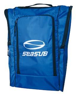 www.seasub.com.br BOLSAS MOCHILA BACKPACK Mochilão tipo BACKPACK com alças dorsais ajustáveis. Fabricado em náilon 420 plastificado.