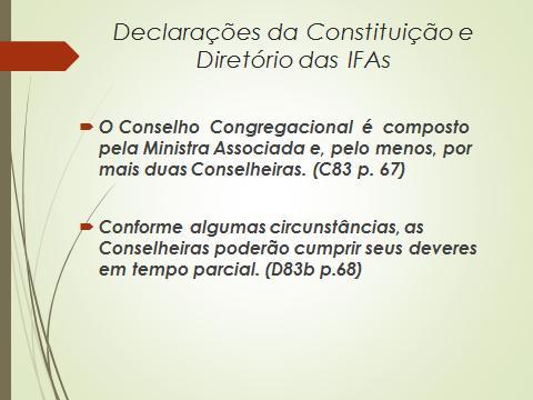 grandes necessi dades e compr omi ssos da Congregação, da i grej a e do povo de Deus? É u ma pergunt a.