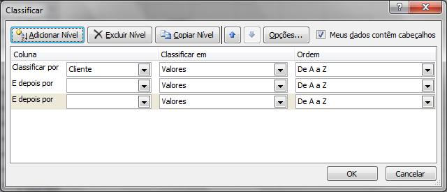 Observe no quadro acima as opções que podemos usar na função SUBTOTAL. No nosso exemplo, a região que contém os valores totais é F2:F10.