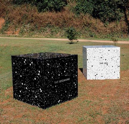 The Space Between, 1969/1999 mármore branco e