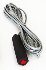 Handle with cable Handle with 15m cable, sold by the unit, to attach to the professional stopwatch 8000 memories