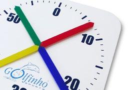 relógios / clocks cronometragem / timing Ref: T425 Jogo de conta voltas Fabricado em lâminas de plástico maleável. Numeração de 1 a 59. Altura: 33cm.