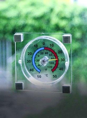 CELSIUS FARENHEIT MAXMIN ONE MAXMIN TOO TERMÓMETRO DE PAREDE Ref.