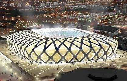 34 O tcu e a Copa do Mundo de 2014 Arena da Amazônia (Manaus) Capacidade de 44 mil lugares (R$ 499,5 milhões / R$ 375 milhões Financiamento BNDES).