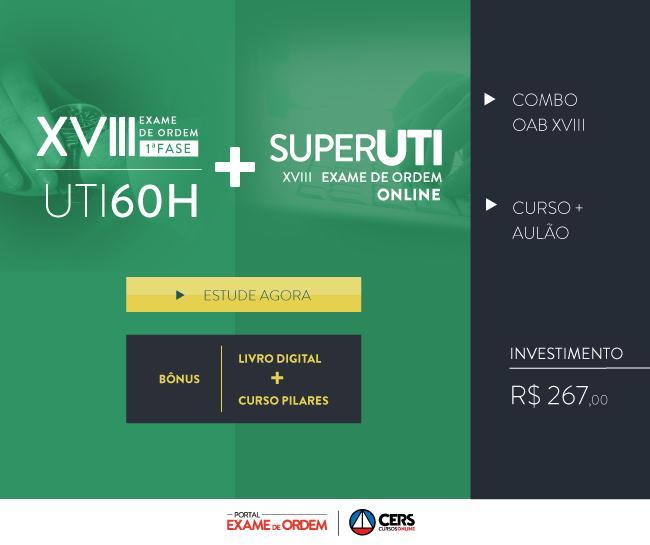 7 Combo do Projeto UTI 60 horas + Projeto Super UTI E vocês também podem comprar os dois cursos, o UTI 60 horas e o Super UTI em um pacote combo, economizando desta forma.