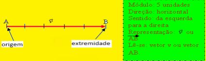 Grandezas vetoriais necessitam, para sua perfeita caracterização, de uma representação mais precisa.