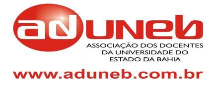 EDITAL DE CONVOCAÇÃO DE ELEIÇÃO PARA DIRETORES DEPARTAMENTAIS DA ADUNEB Salvador, sexta-feira, 27 de junho de 2014.