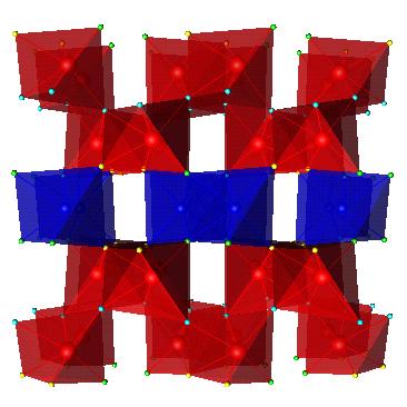 (1991): (a) átomos; (b) octaedros tradicionais; (c) octaedros 3D com átomos. (a) (b) (c) Figura 5.5 Representações atômicas do Fe(Nb 0.6 Ta 0.