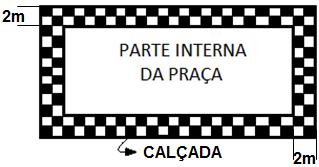 / /017 QUESTÃO 01 A parte sombreada da malha quadriculada representa um terreno de propriedade do senhor Josias.