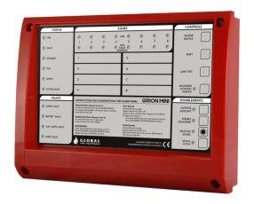 ORION MINI Central Deteção Incêndio Convencional 1 e 2 zonas - Baixo perfil A central convencional de 1 e 2 zonas ORION MINI é uma solução engenhosa e visualmente apelativa, ideal para pequenas