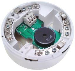 GFE-BASE Base para detector ZEOS c/ besouro ou relé Utilizando a base alta da gama ZEOS, a GFE-BASE-BUZ inclui um besouro que permite a sinalização sonora em locais como escritórios, salas de aula ou