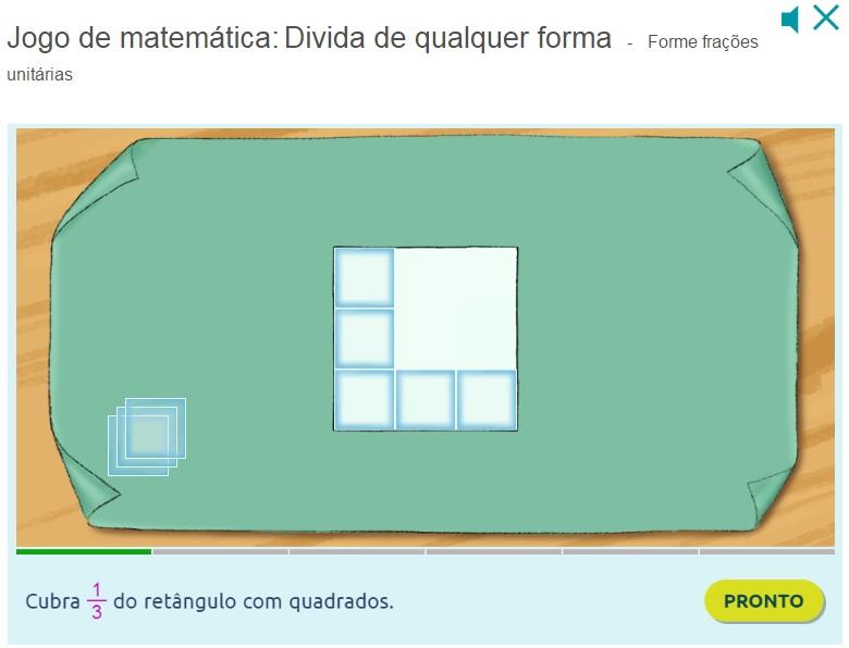 6 Di ga: 3 quadrados cobrem a linha inferior e 3 quadrados cobrem a coluna da esquerda. P e rgunt e : Quantos quadrados cobrem todo o retângulo? 9 quadrados cobrem todo o retângulo, porque 3 * 3 = 9.