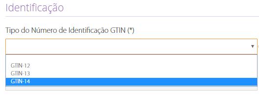 2º Na tela cadastrar Produto, selecione o botão para gerar um novo código ao lado direito da tela.