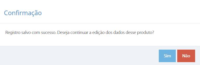 8º Irá apresentar a mensagem abaixo, para continuar, clique em