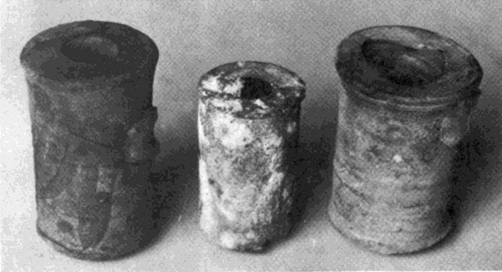Tinteiros de Qumran (século I dc).