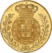 06 353* Ouro Peça 1823 c.s.